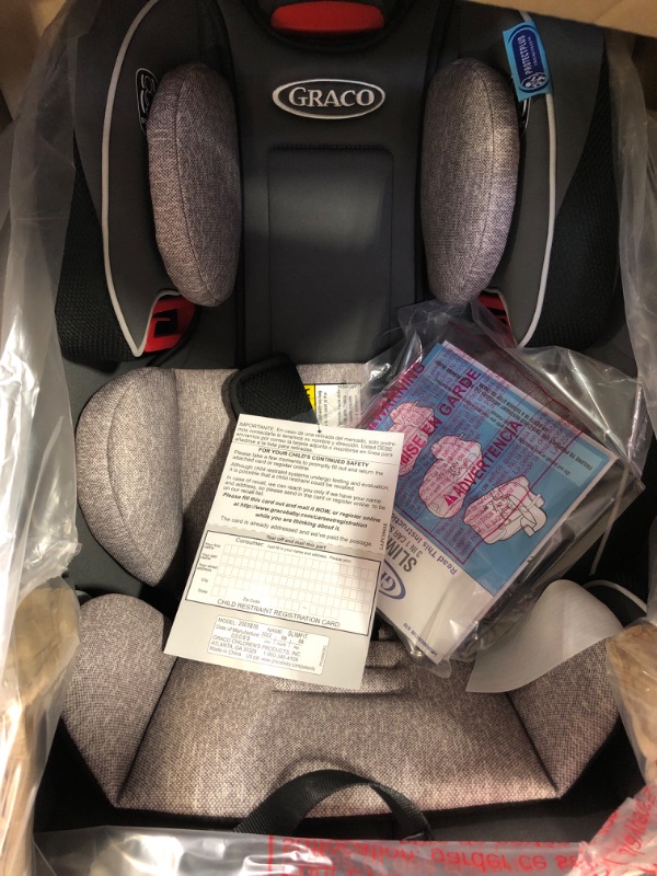 Photo 1 of Graco SlimFit 3 in 1 Car Seat -Slim & Comfy Design Saves Space in Your Back Seat, Darcie, One Size SlimFit Darcie