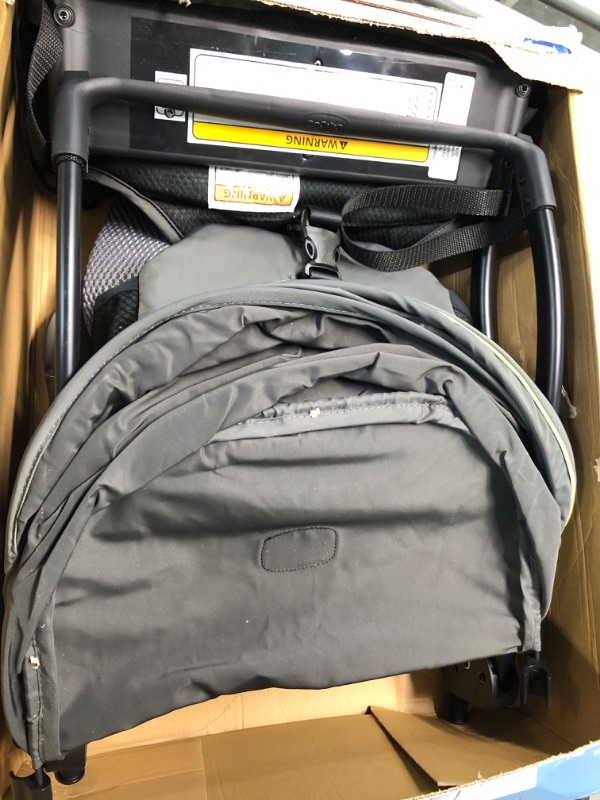 Photo 1 of Chicco SmartSupport Aluminum Frame Backpack Carrier, Lightweight Baby Backpack Carrier | Solar/Grey - New Model