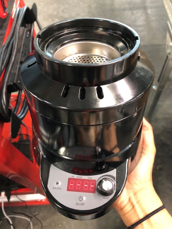 Photo 3 of Fresh Roast SR800 Automatic Coffee Bean Roaster | Roast Coffee At Home | Variable Heat Settings | Convection Fan Control | Digital Status Display | Speed Roasting System | The Freshest Roast On Earth
