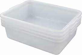 Photo 1 of 6 pk white small tubs 