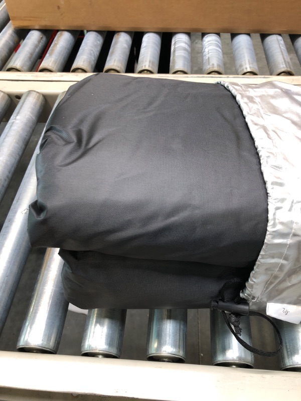 Photo 1 of Heavy Duty Car Cover Waterproof All Weather, Coverado Outdoor SUV Car Covers for Automobiles, Hail UV Snow Wind Dust Protection, Universal Full Exterior Cover for SUV (196"-210") Black YXL: Fit 196-210 inches SUV