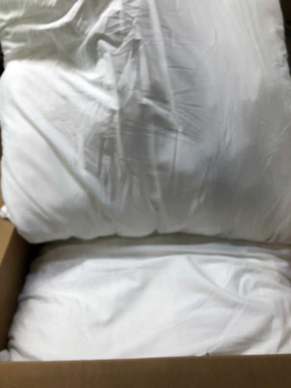 Photo 1 of 2 utopia bedding white pillows