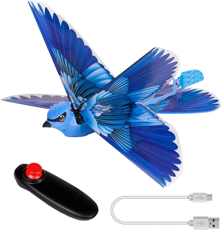 Photo 1 of Zing Go Go Bird - Remote Control Flying Toy - Looks and Flies Like A Real Bird - Great Starter RC Toy for Boys and Girls (Classic)