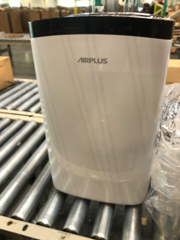 Photo 3 of AIRPLUS 2,000 Sq. Ft 30 Pints Dehumidifier for Home and Basements with Drain Hose(AP1907) 30 Pints A-Rounded