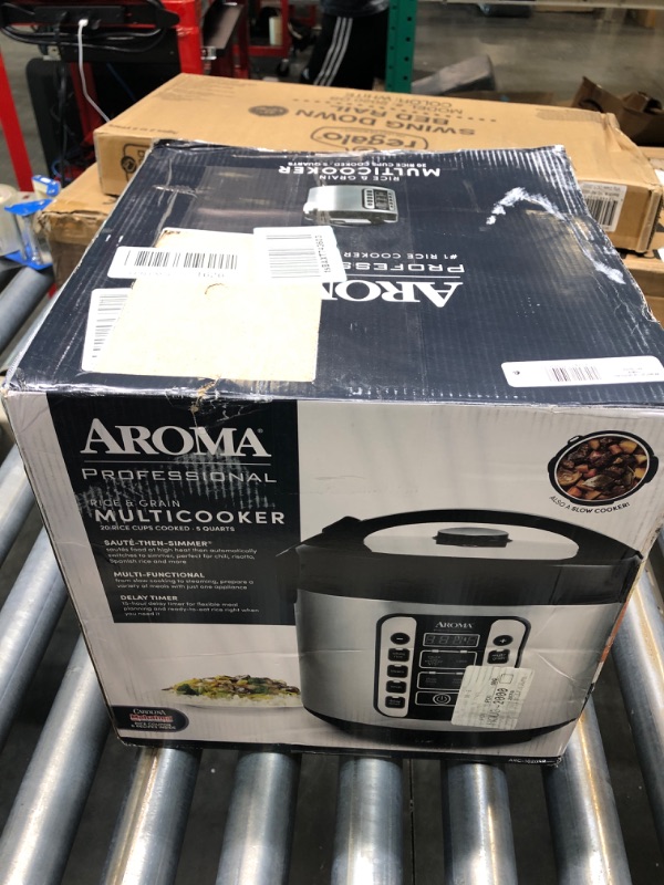 Photo 6 of AROMA® Professional 20-Cup (Cooked) / 5Qt. Digital Rice Cooker, Steamer, and Slow Cooker Pot with 10 Smart Cooking Modes, Including Sauté-then-Simmer®