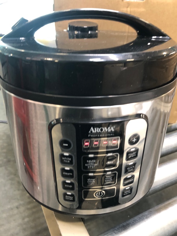 Photo 5 of AROMA® Professional 20-Cup (Cooked) / 5Qt. Digital Rice Cooker, Steamer, and Slow Cooker Pot with 10 Smart Cooking Modes, Including Sauté-then-Simmer�®