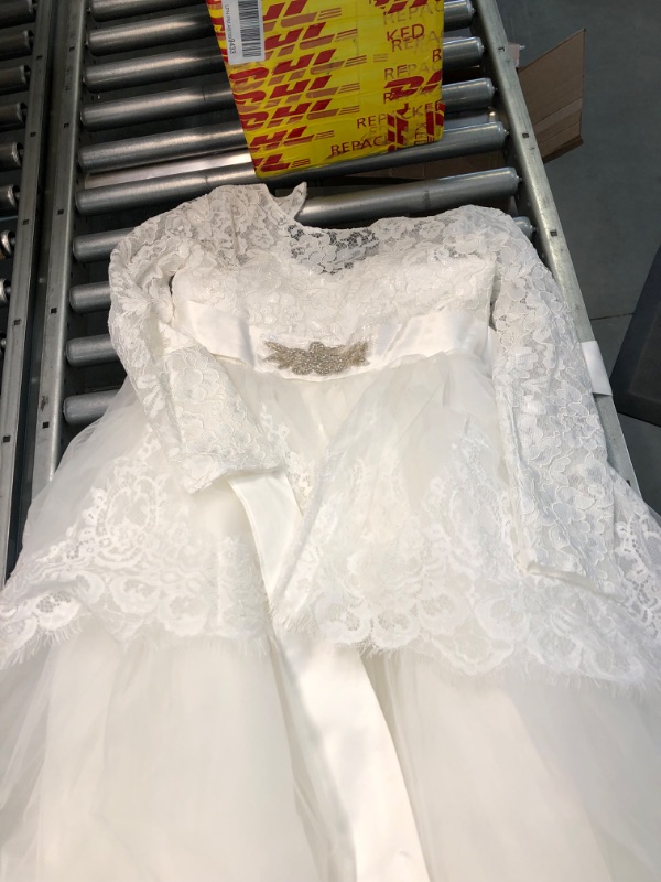 Photo 4 of All White Formal Dress for Kids --- Size 12 to 13 Yrs ---