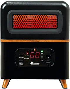 Photo 1 of Dr Infrared Heater DR-978 Infrared Space Heater, Hybrid, Black