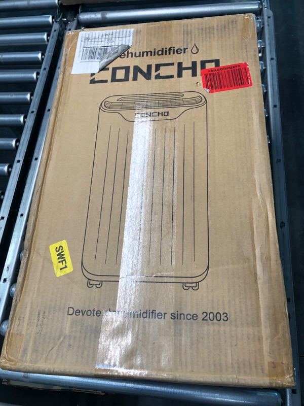 Photo 2 of Concho 2500 Sq. Ft 35 Pint Dehumidifier with Air Filter for Basement, Home and Large Room; Small Dehumidifiers with Drain Hose, Dry Clothes Mode, 0.79 Gallon Water Tank, 24H Timer