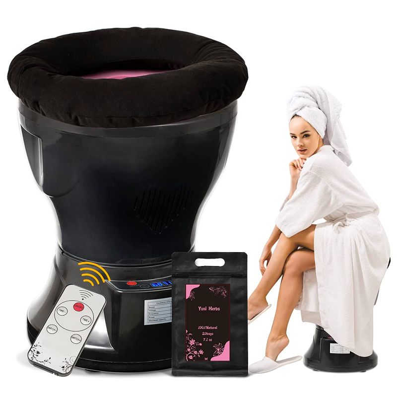 Photo 1 of AKSOVA Yoni Seat Kit, Steaming Seat with Yoni Herbs (20 Bags) & U Cushion, V Steam at Home Kit for Feminine Odor, PH Balance, Postpartum Care, Cleansing and Moisturize Support

