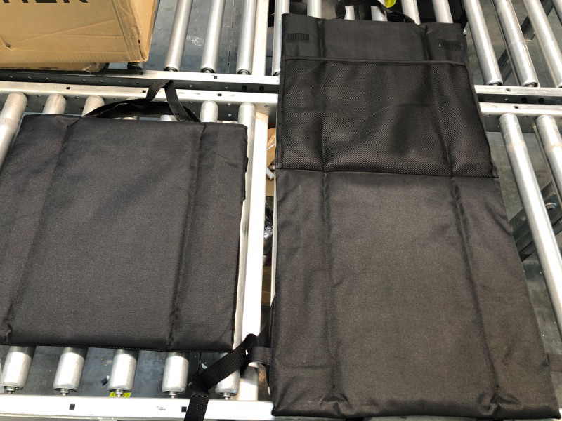 Photo 1 of Port Authority Portable Padded Comfortable Stadium Seat-COLOR BLACK 2PK