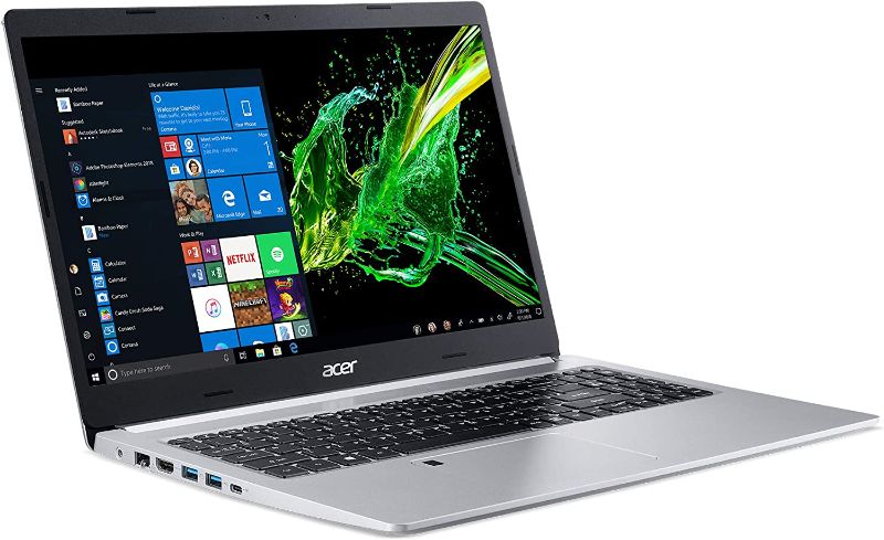 Photo 1 of Acer Aspire 5 A515-46-R3UB | 15.6" Full HD IPS Display | AMD Ryzen 3 3350U Quad-Core Mobile Processor | 4GB DDR4 | 128GB NVMe SSD | WiFi 6 | Backlit KB | FPR | Amazon Alexa | Windows 11 Home in S mode