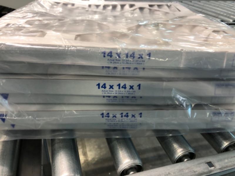 Photo 1 of BNX 14x14x1 MERV 13 AC Furnace Air Filter 6 Pack - MADE IN USA - Electrostatic Pleated Air Conditioner HVAC AC Furnace Filters - Removes Pollen, Mold, Bacteria 14x14x1 6-Pack