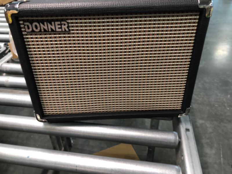 Photo 7 of Donner 10W Guitar Amplifier, Electric Bass Guitar Amp Protable with APP Effector Input for Recording?Acoustic Guitar Combo Practice Amp Protable M-10 with Distortion Tone for Heavy Music Player M-10/10W