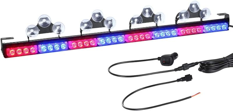 Photo 1 of AT-HAIHAN LED Strobe Light Bar Rear Window Directional Safety Caution Warning