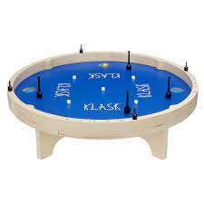 Photo 1 of KLASK 4: The 4 Player Magnetic Party Game of Skill - for Kids and Adults of All Ages That’s Half Foosball, Half Air Hockey