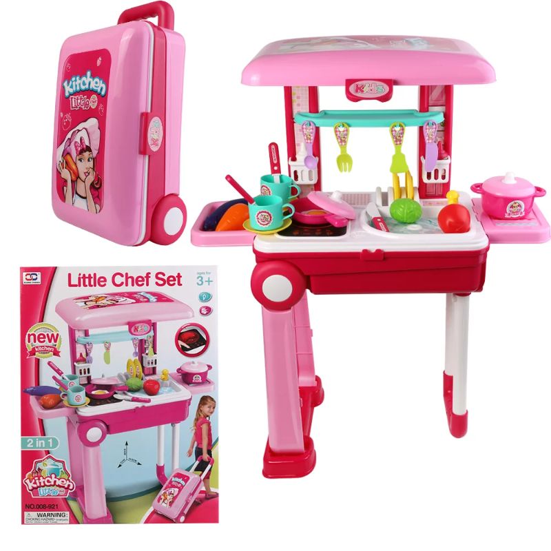 Photo 1 of Deluxe Dream Mini Chef Kitchen Toy Pretend Playset