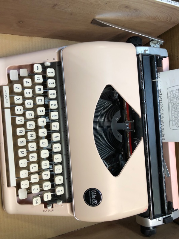 Photo 6 of We R Memory Keepers 0718813102971 Typewriter Typecast-Pink