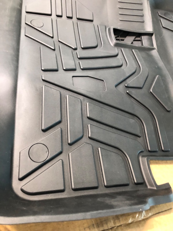Photo 1 of Bomely Fit 2021 2022 2023 Tesla Model 3 Floor Mats Trunk Mats Frunk Mat Rear Storage Trunk Liner TPE Cargo Liners All Weather Tesla Model 3 Accessories (Set of 6 Mats 2021+)