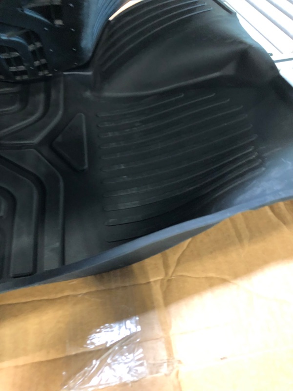 Photo 1 of Bomely Fit 2021 2022 2023 Tesla Model 3 Floor Mats Trunk Mats Frunk Mat Rear Storage Trunk Liner TPE Cargo Liners All Weather Tesla Model 3 Accessories (Set of 6 Mats 2021+)