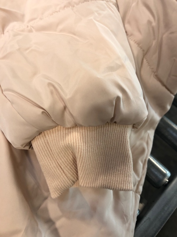 Photo 1 of Ebifin Womens Winter Warm Coats Sherpa Fleece Lined Long Hooded Puffer Jacket 
COLOR-- Beige SIZE--Medium