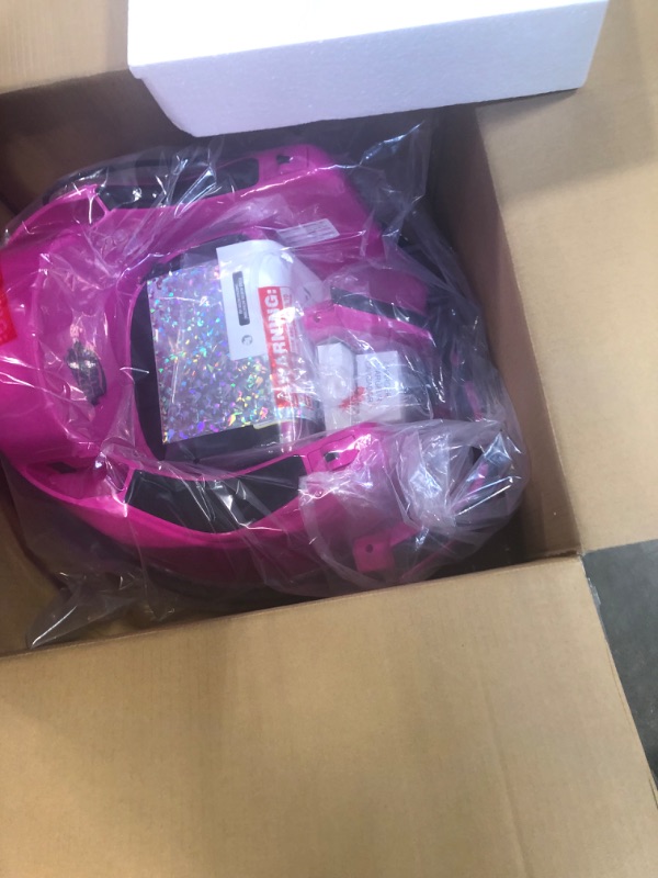 Photo 1 of Ride On Electric Bumper Car for Kids & Toddlers, 12V 2-Speed, Ages 1, 2, 3, 4, 5 Year Old Girls Christmas Toys : Baby Bumping Toy Cars & Remote - Gifts for 18 Months Girl Toddler-5 Years Birthday Gift Pink