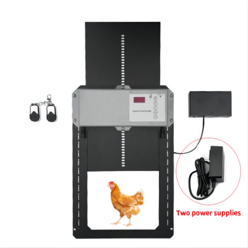Photo 1 of  Automatic Chicken Coop Door for Hen House Light Sensing Timer Auto Switch
