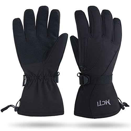 Photo 1 of MCTi Waterproof Mens Ski Gloves Warm 3M Thinsulate Snowboard Snowmobile SIZE--XL