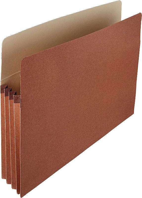 Photo 1 of Amazon Basics Expanding File Pocket Folder Organizer, Letter Size, 3.5-Inch Expansion - 25-Pack, 9.5 x 11.75 Inches