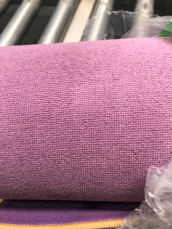 Photo 5 of AURORAE Synergy 2in1 Hot Yoga Mat with integrated Non Slip Microfiber Towel. No Slipping No Bunching/Odor Patent Protected AMETHYST