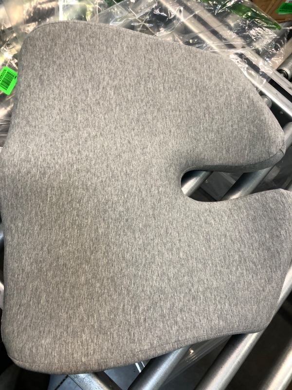 Photo 3 of Cushion Lab Patented Pressure Relief Seat Cushion for Long Sitting Hours on Office/Home Chair, Car, Wheelchair - Extra-Dense Memory Foam for Hip, Tailbone,...
