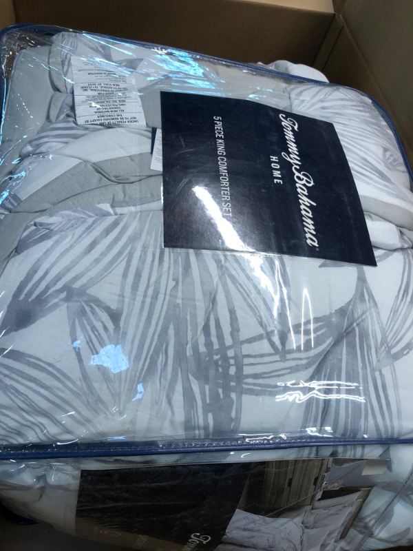 Photo 2 of 5pc Kayo Comforter & Sham Bonus Set - Tommy Bahama