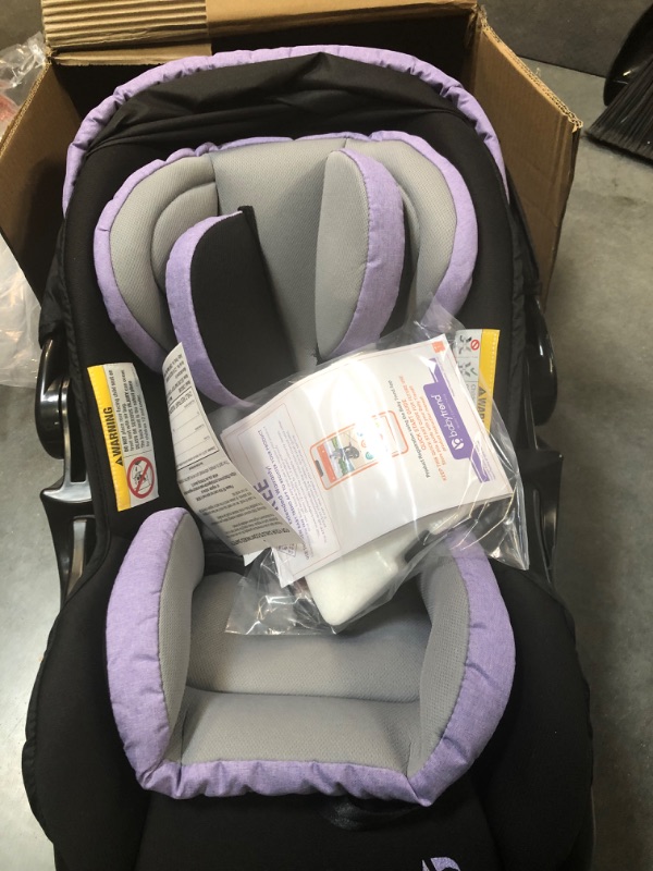 Photo 1 of Baby Trend Secure Snap Tech 35 Infant Car Seat, Lavender Ice 16.5x16.25x28.5 Inch (Pack of 1)
