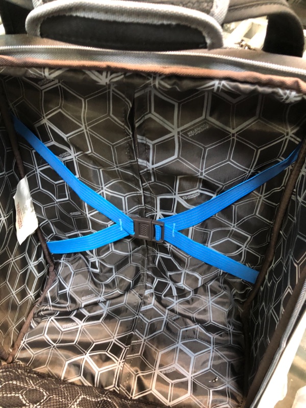 Photo 3 of American Tourister 4 Kix Expandable Softside Luggage, Black/Grey, Underseater Underseater Black/Grey
