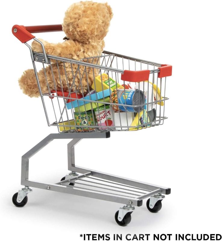 Photo 2 of Milliard Toy Shopping Cart for Kids, Toddler Shopping Cart Toy
