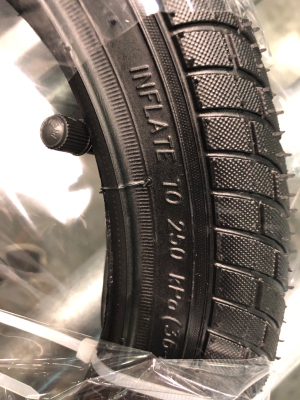 Photo 3 of CALPALMY (2 Sets) 14” Kids Bike Replacement Tires and Inner Tubes - Fits Most Kids Bikes Like RoyalBaby, Joystar, and Dynacraft - Made from BPA/Latex Free Premium-Quality Butyl Rubber Black 14” x 2.125