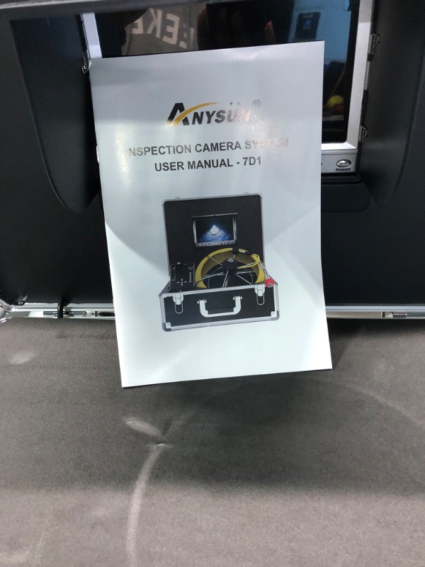 Photo 1 of Sewer Camera 100ft Snake Cam with DVR Video Pipe Inspection Equipment 7 inch LCD Monitor Duct HVAC 1000TVL Borescope Endoscope Waterproof Ip68 Cable 30M (Free 8GB SD Card)1