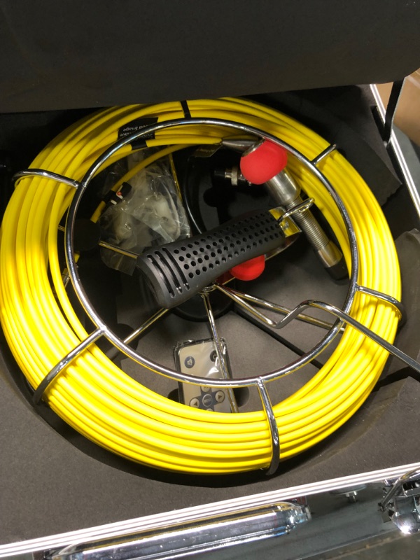 Photo 1 of Sewer Camera 100ft Snake Cam with DVR Video Pipe Inspection Equipment 7 inch LCD Monitor Duct HVAC 1000TVL Borescope Endoscope Waterproof Ip68 Cable 30M (Free 8GB SD Card)1