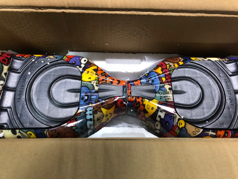 Photo 1 of Hoverboard Certified HS2.01 Bluetooth Flash Wheel with LED Light Self Balancing Wheel Electric Scooter Monster Party