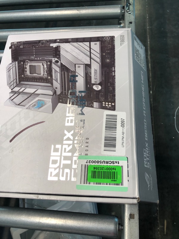 Photo 2 of ASUS ROG Strix B650-A Gaming WiFi 6E AM5 (LGA1718) Ryzen 7000 Gaming Motherboard(12+2 Power Stages,DDR5,3xM.2 Slots,PCIe® 4.0, 2.5G LAN,WiFi 6E,USB 3.2 Gen 2x2 Type-C® Port)