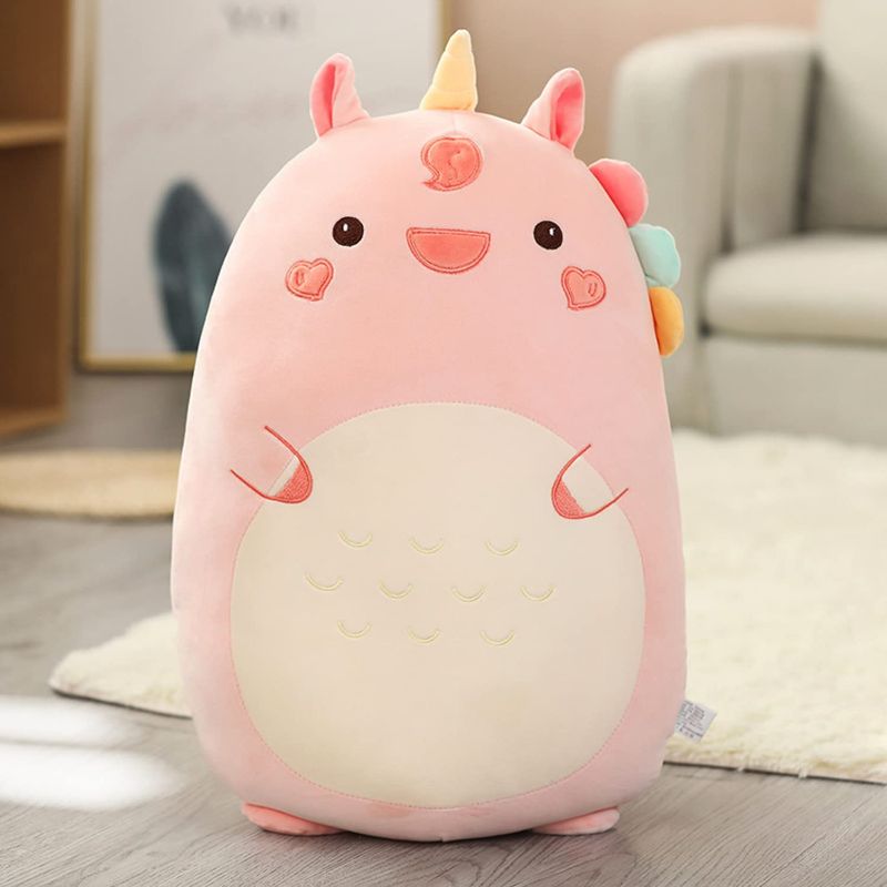 Photo 1 of ARELUX 17.7in Soft Unicorn Anime Plush Pillow Cute Stuffed Animal Plush Toy Kawaii Plushies Room Decor Christmas Decorations Gifts for Women Kids Birthday