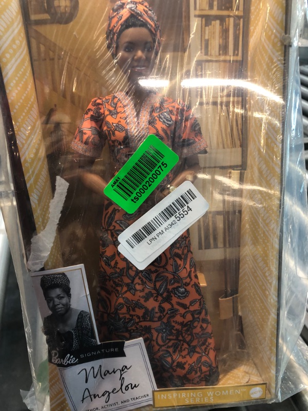 Photo 1 of Barbie Mattel Inspiring Women: Maya Angelou