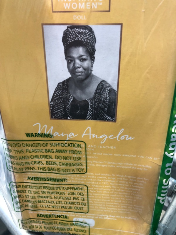 Photo 3 of Barbie Mattel Inspiring Women: Maya Angelou