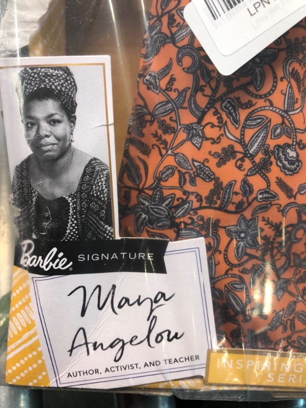 Photo 4 of Barbie Mattel Inspiring Women: Maya Angelou