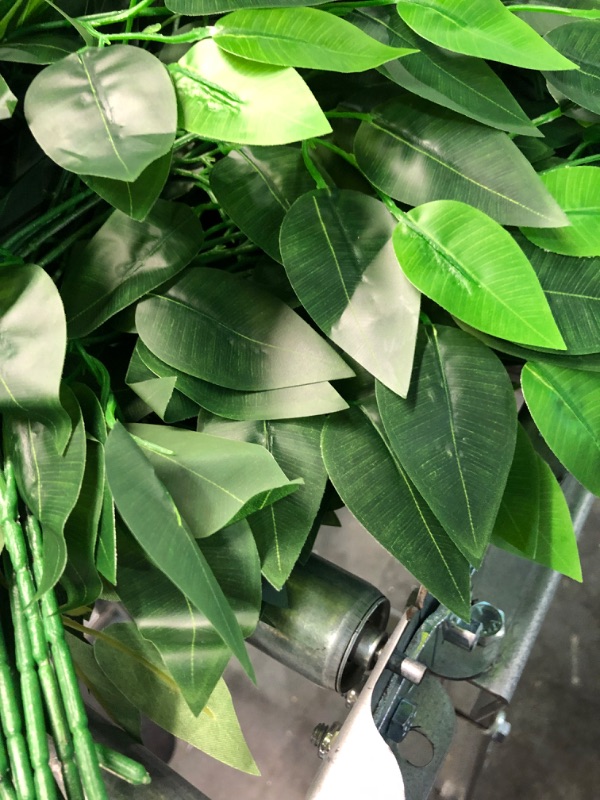 Photo 5 of 
Unique Forest Arts Artificial Silk Ficus Branches Ficus Spray Leaf Branche, Arrangements Anti-UV (Set of 12 pcs) (Green ficus(Set of 12))