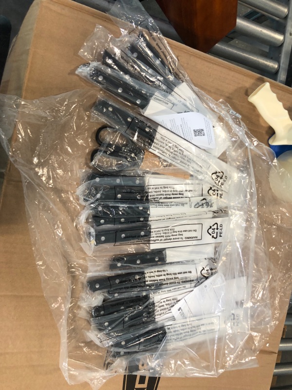 Photo 1 of Henckels Forged Accent 20 Piece Self Sharpening Knife Block Set with Black Handles  ---- factory sealed -----