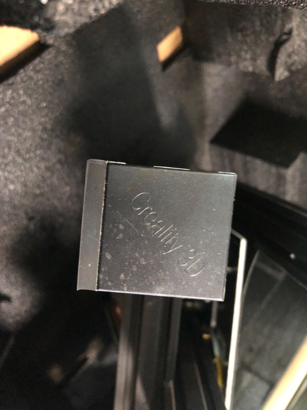 Photo 4 of Creality Ender 3- Pro 3D Printers with CR Touch Auto-Leveling High Precision Dual Z-axis Sprite Direct Dual-Gear Extruder Silent Plate FDM 3D Printer for Beginners Print Size  Black --- unable to test --- missing cord and had little damage --- PARTS ONLY 