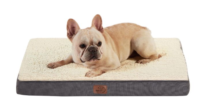 Photo 1 of Lesure Medium Dog Bed for Medium Dogs - Medium Dog Bed Removable Cover Chew Proof & Waterproof Dog Bed Cover Replacement Washable , 