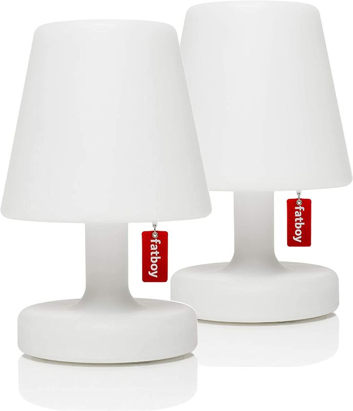 Photo 1 of Fatboy Edison The Petit Rechargeable LED Lamp Version 2.0 (2 Pack), Polypropylene, White