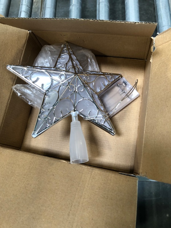 Photo 1 of Christmas tree star toper light-up star.